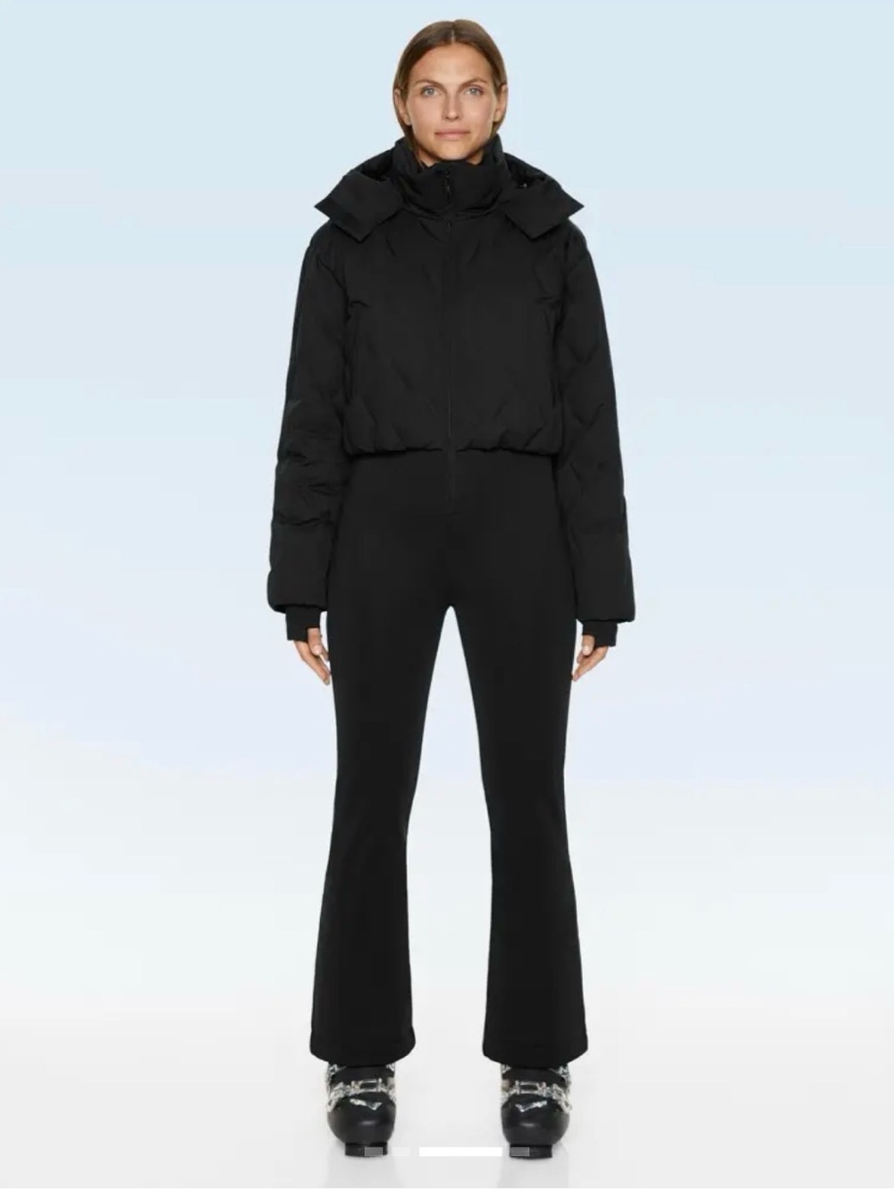 Oysho | PrimaLoft® SKI water-resistant padded straight-leg jumpsuit | Size L